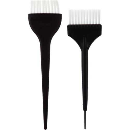 New Plastic Hair Coloring Dye Salon Brush Comb Hairdressing Tinting Brush Application Pro Hair Styling Tools Hair Care