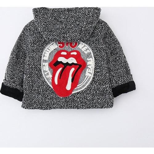 2018 NEW Christmas Baby boys Warm Winter Outerwear Thicken Hooded Coat Kids Clothes Cotton Parkas Snowsuit Baby Boy Clothes