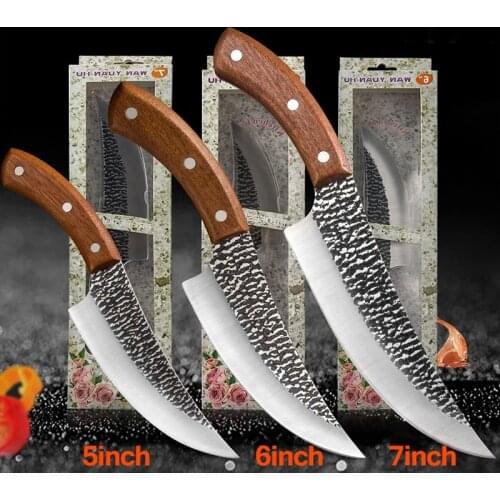 5/6/7 Inch Outdoor Knife Boning Knife Butcher Knife Kitchen Knife High Carbon Composite Steel Kitchen Tool