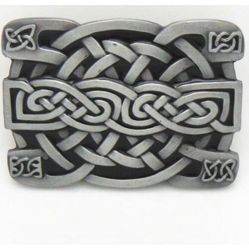 Original western European zinc alloy belt buckle with retro pattern is suitable for 4.0 belt buckle for men and women
