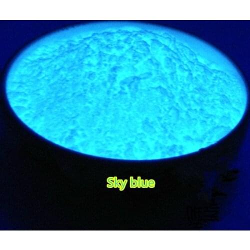 Photoluminesce Phosphor Powder Nail Glitter Powder Dust Luminous Pigment Fluorescent Powder Nail Glitters Glow in the Dark 50g