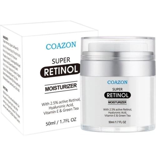 Retinol 2.5% Whitening Face Cream Hyaluronic Acid AntiAging Remove Wrinkle Vitamin E Collagen Smooth Moisturizer Crea Care