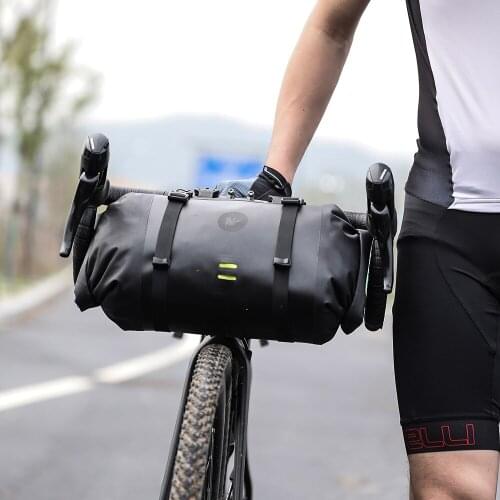 Handlebar Bag Bicycle Front Tube Bag Mountain Bike Frame Trunk Outdoor Travel Cycling Accessories Shoulder Bag Mens Waist Bags