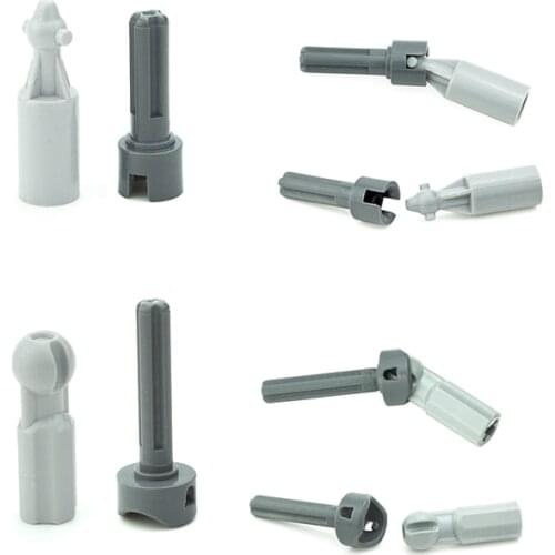 Technical MOC Parts Steering CV Joint Axle and Ball 92906 32494 52730 52731 MOC Building Blocks Bricks Cars DIY Accessories Toys