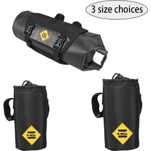 Bike Front Tube Bag Waterproof Bicycle Handlebar Basket Pack Cycling Front Frame Pannier Bicycle Accessories Dropship