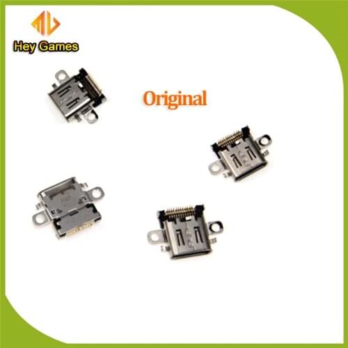 10PCS/LOT For Nintend Switch NS Console Original New Charging Port Power Charger Type-C Connector Socket Replacement for NS