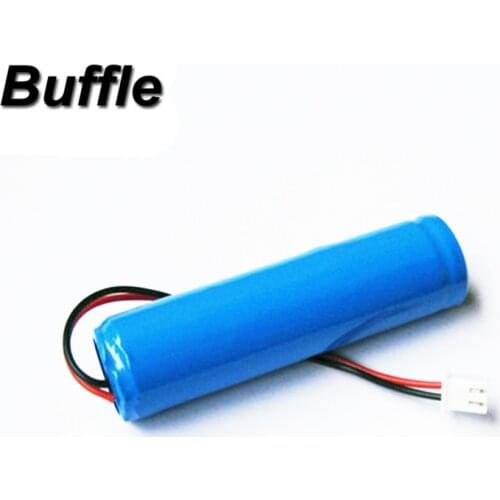 1x Buffle 2600mAh 18650 Protected PCB 3.7V Li-ion Lithium 1S Rechargeable Battery Pack for Flashlight DIY Loudspeaker