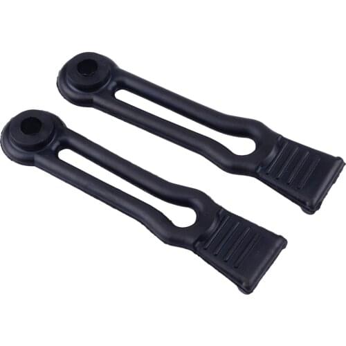 2pcs Rubber Hood Tie Down Strap Latch Band Fit for YAMAHA Rhino 450 660 700 Motorcycle