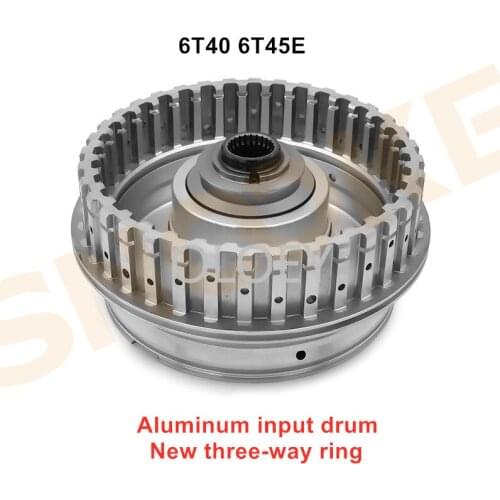 6T40E 6T45E Aluminum gearbox input drum 3-4-R 4-5-6 gear for Buick Regal Lacrosse Excelle GL8 for Chevrolet Malibu CRUZE Epica