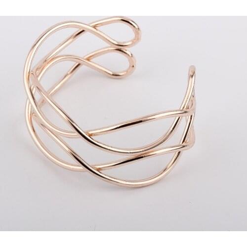 Beadsland Cooper Bangle Multiple Wrap Euramerican Style Show Individuality Fashionable Jewelry Women Gift