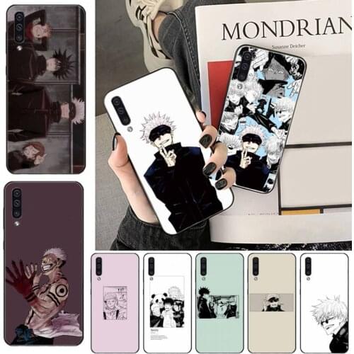 Jujutsu kaisen comic horror anime Phone Case For Samsung galaxy S 7 8 9 10 20 edge A 6 10 20 30 50 51 70 note 10 plus