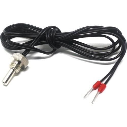 NTC temperature sensor probe -40-120C 1m length screw thread type waterproof