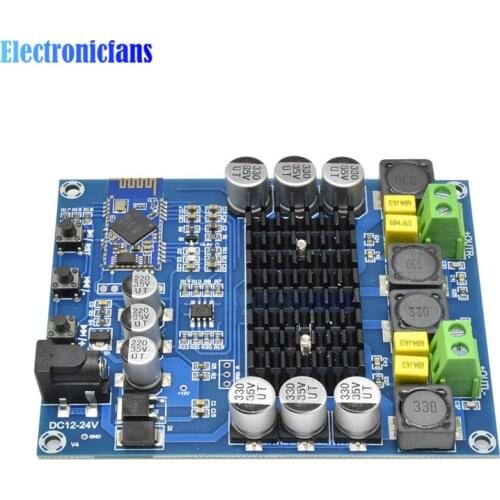 TPA3116 Dual-channel Stereo TPA3116D2 2*120W Wireless Bluetooth 4.0 Digital Audio Hifi Receiver Digital Amplifier Board DIY