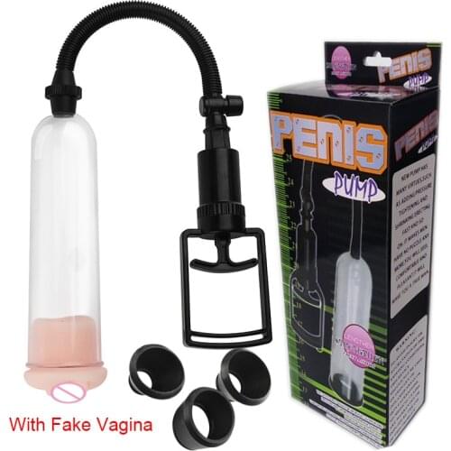Penis Extender Penis Pump Dick Enlargement Penile Enlarger Vacuum Pump Male Masturbator Adult Sexy Toys Sex Toy For Men Sex Shop