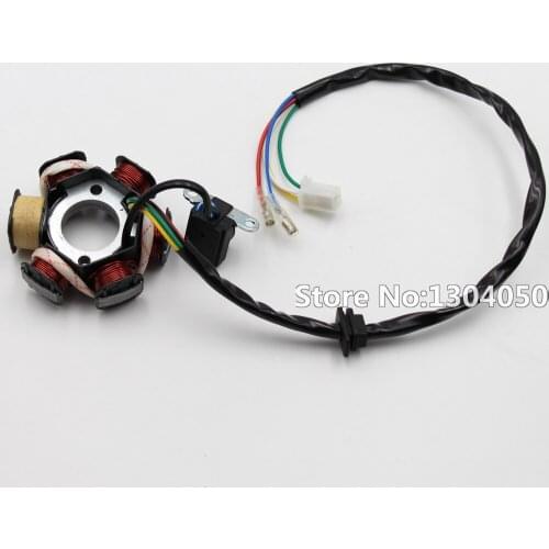 GY6 50 110 150cc ignition Stator Magneto 6 Coil Scooter Moped ATV GO KART LANCE ZNEN JONWAY TAOTAO JCL new