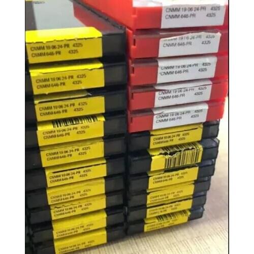 10PCS CARBIDE INSERT CNMM 190624-PR 4325
