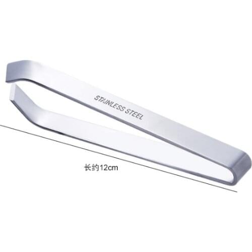 Beautiful Stainless Steel Fish Bone Tweezers Remover Pincer Puller Tongs Pick-Up Seafood Tool Crafts Harmless