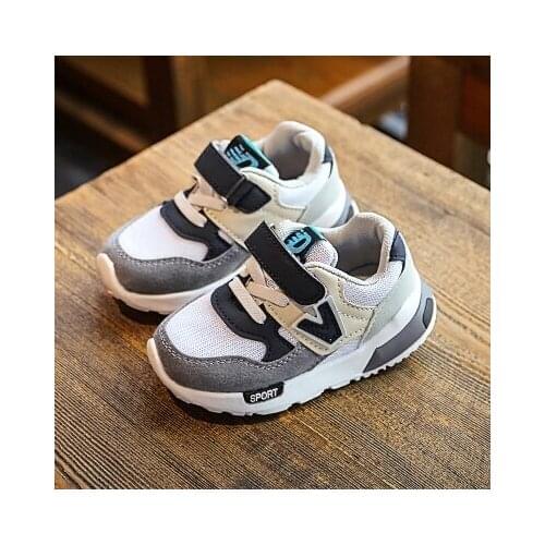 High Quality kids sneakers Toddler Baby Boys Girls Children Casual Sneakers Mesh Soft Running Letter Shoes