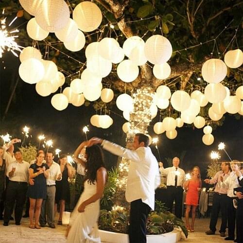 LED Solar Chinese Lantern Waterproof Chandelier Hanging Ball Light Birthday Wedding DIY Craft Decoration Gift Party Supplies
