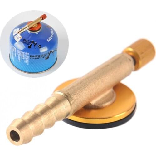Camping Charging Inflatable valve adapter Inflatable-Valve-Adapter Liquefied-Cylinder Gas-Stove Flat-Tank Outdoor Camping Safe