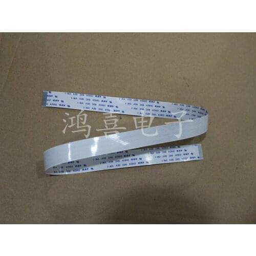 WZSM Wholesale New 10Pcs FFC FPC Flexible Cable 1.0mm Pitch 12 Pins Length 470mm Direction Forward AWM 20624 80C 60V VW-1