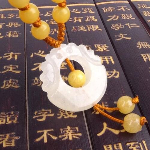 Long Yi Ssangyong transport bead necklace pendant accessories to wear 8060018 mascots