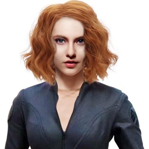 AICKER Long Wavy Purple Cosplay Synthetic Hair Wigs with Bangs for Women Girls Party Costume Halloween Comic Movie Mal