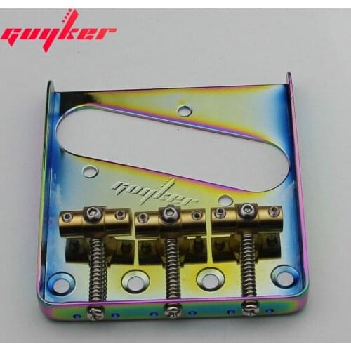 GUYKER Chameleon Rainbow Fd TL ST Bridge w/Swiveling Compensating Saddles-TL