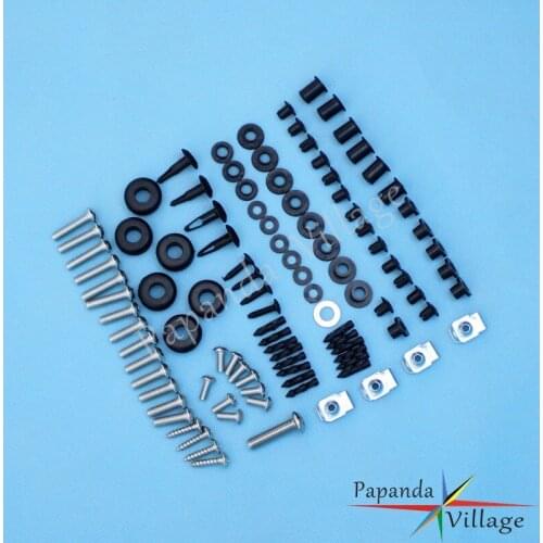 Motorcycle Full Set Complete Fairing Bolt Nuts Mount Kit Body Bolts Screws Fasteners for Suzuki