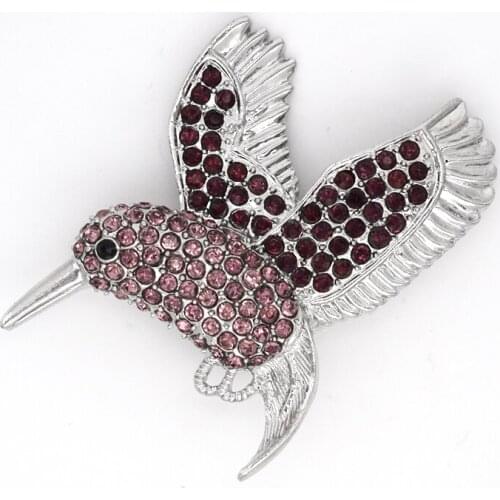 Rhinestone Bird Pin brooches C330 D