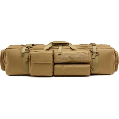 M249 Tactical Shotgun Bag Double Load Carrying Case Multi-purpose Gear Travel Shoulder Storage Pack Gun Protection Backpack 97cm