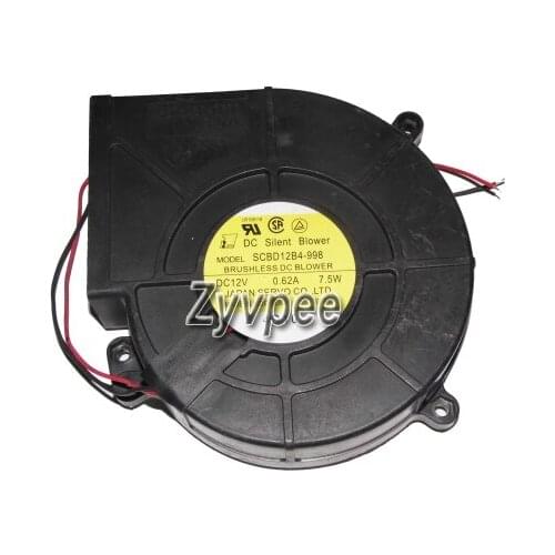120x32MM SCBD12B4-998 12V 7.5W 0.62A 2Wires DC Blower Fan,Cooling Fan