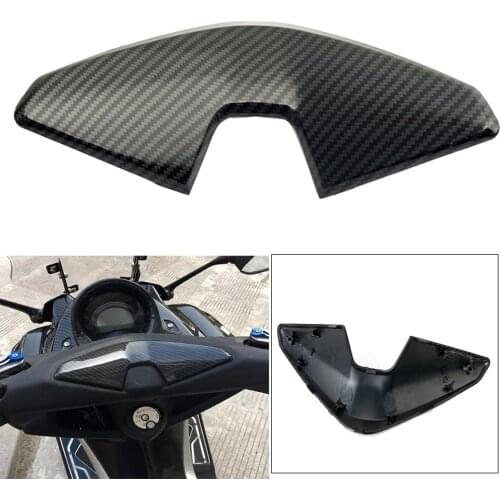 Carbon Fiber Motorcycle Front Head Protective Cover Decorative Ornamental For YAMAHA NMAX155 NMAX 155
