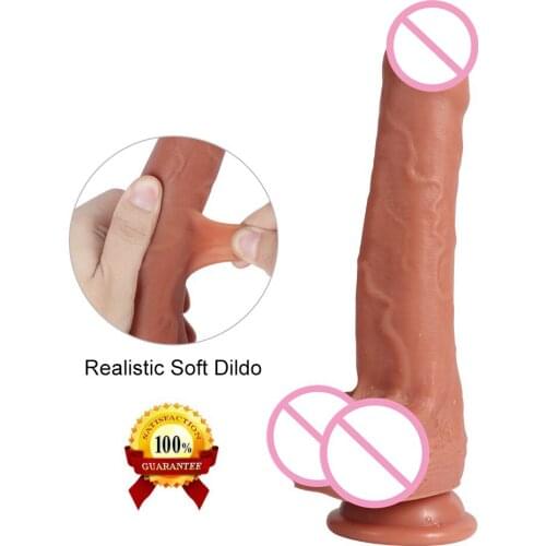 Double Skin Liquid Silicone Female Masturbation and Masturbation Penis Realistic Skin Feel, More Suitable for the Human Body