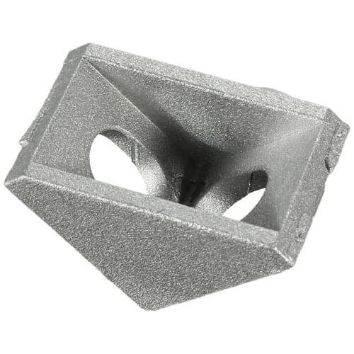 10pcs Aluminium Angle Corner Joint 20x20mm Right Angle Bracket Furniture Fittings