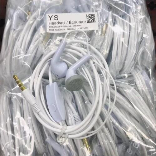 100pcs/lot S5830 Hs330 Earplug Wire-controlled 3.55mm Earphone Sports headset For Samsung Galaxy C550 S4 S5 S6 S5630 S7562 S7568