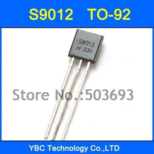 1000PCS S9012 Transistor TO-92