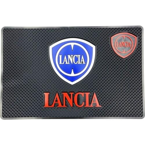 1x Car Interior Sticker Anti Slip Mat For Lancia Stratos Thema Ypsilon Flavia car Accessories car Styling Dashboard Pad