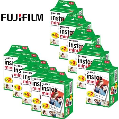 200 Sheets Instax Mini White Film For Fujifillm Instax Mini 11, 9, 8, 7s Camera For SP-1 SP-2 Printer
