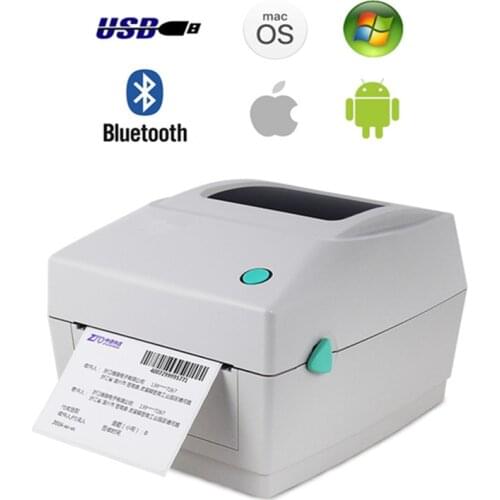 460B General Express Waybill Product Price Logistics Shipping Sticker Label 30-108mm USB Bluetooth Thermal Barcode Printer