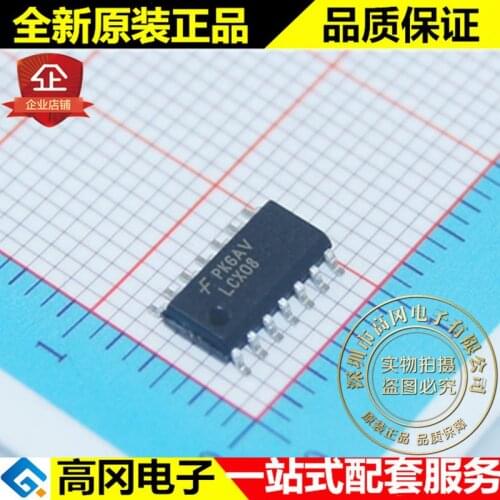 5pieces 74LCX08MX LCX08 SOP14 FAIRCHILD