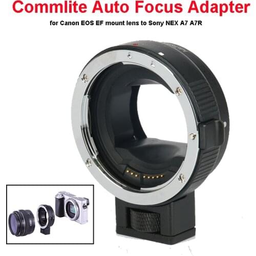 Auto Focus Adapter for Canon EOS EF Mount Lens to Sony NEX A7 A7R