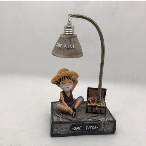 Anime ONE PIECE Luffy Tony LED Mini Night Lights Cute Resin Table Lamps Baby Night Lamp for Bedroom Toy Kids Birthday Gifts