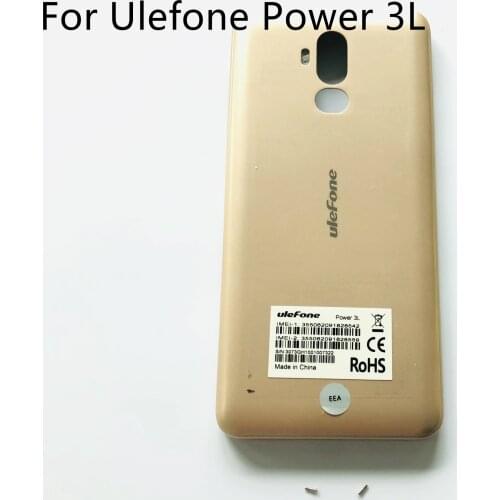 Ulefone Power 3L Used Battery Case Cover Back Shell + Screws For Ulefone Power 3L MTK6739 Quad Core 6.0" 1440x720 Smartphome