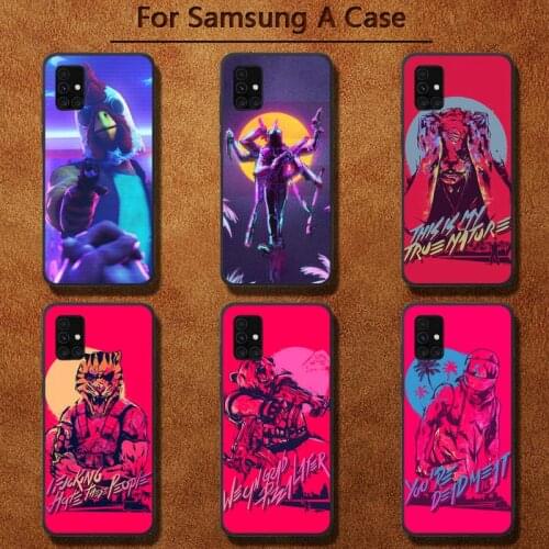 Hotline miami Phone Case for Samsung A91 01 10S 11 20 21 31 40 50 70 71 80 A2 CORE A10