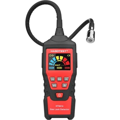 Gas Leak Detector HABOTEST HT601A Flammable Combustible Natural Gas Leak Location Determine Meter Analyzer Sound Alarm