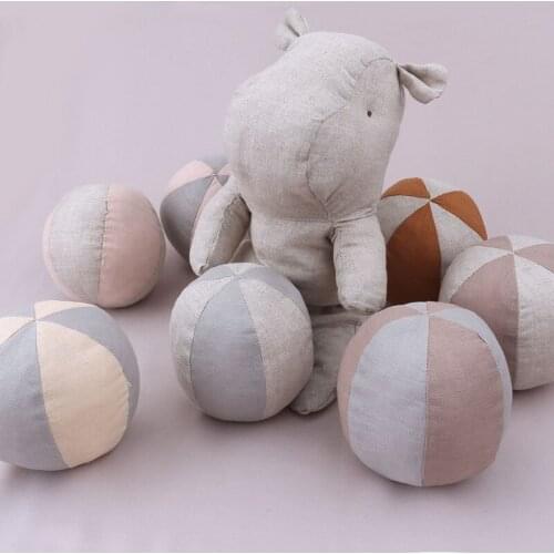 Baby Toys 0-12 Months Animal Ball Soft Plush Baby Mobile Toys With Sound Baby Rattle Body Building Ball Newborn Educational Toys