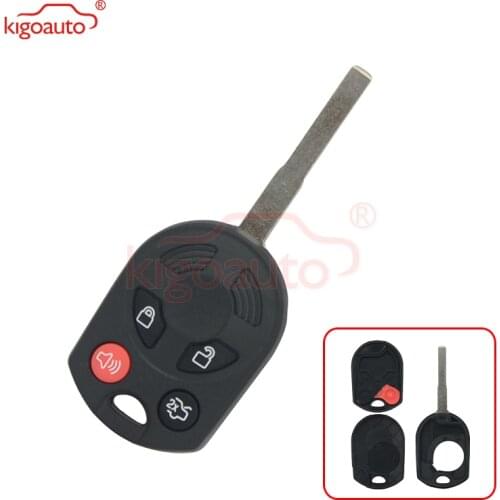 Kigoauto OUCD6000022 Remote car key case shell HU101 4 button for 2013 Ford Focus
