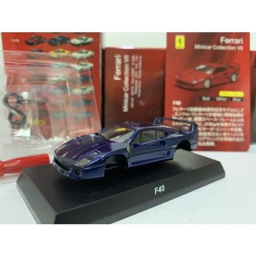 1/64 KYOSHO FERRARI F40 Collection of die-cast alloy assembled car decoration model toys