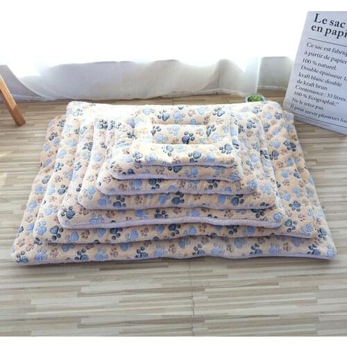 Pet Dog Mats Dog Beds Thick Blankets for Pets In Winter Kennels for Pets Warm Sleeping Mats for Dogs Catswith Cotton Quilts
